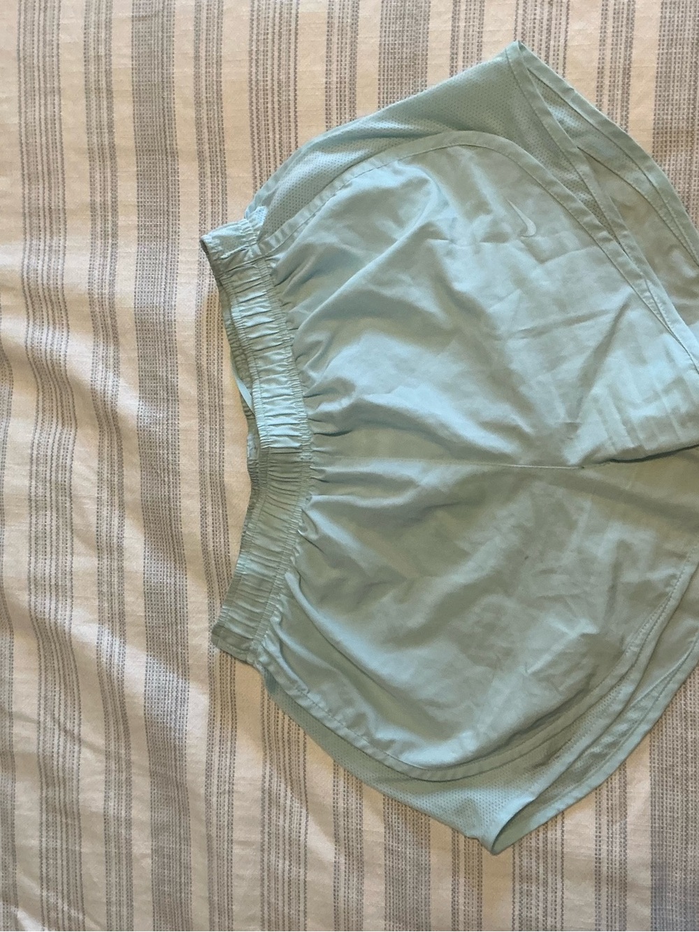 Nike Light Aqua Women’s Athletic Shorts